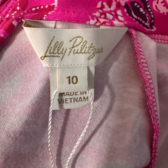 Lilly Pulitzer Wisteria v-Neck Elbow Sleeve Mini Dress NWT - Picture 4 of 14